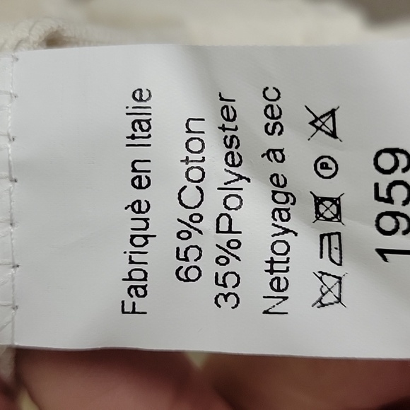 Maia Hemera cotton/polyester made in Italy tie front dress women's sz small NWT - Picture 5 of 5